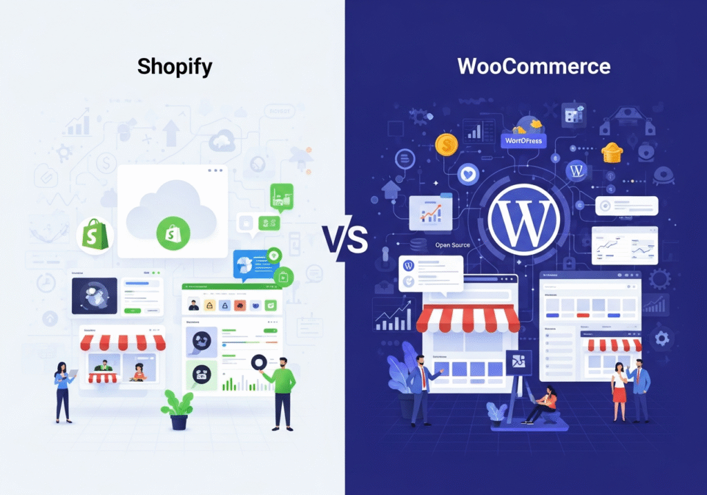 Shopify vs. WooCommerce