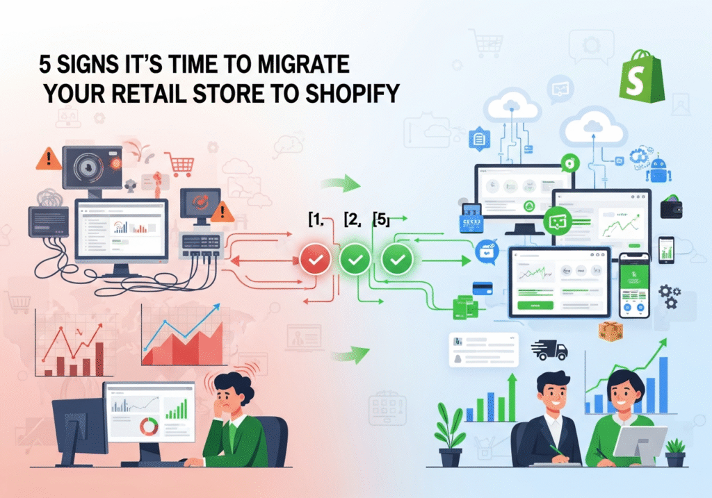5 Signs It’s Time to Migrate Your Retail Store to Shopify